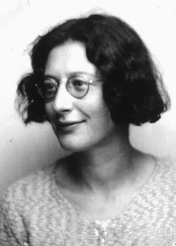 西蒙．韋伊，攝於1937年前後。照片由Sylvie Weil提供