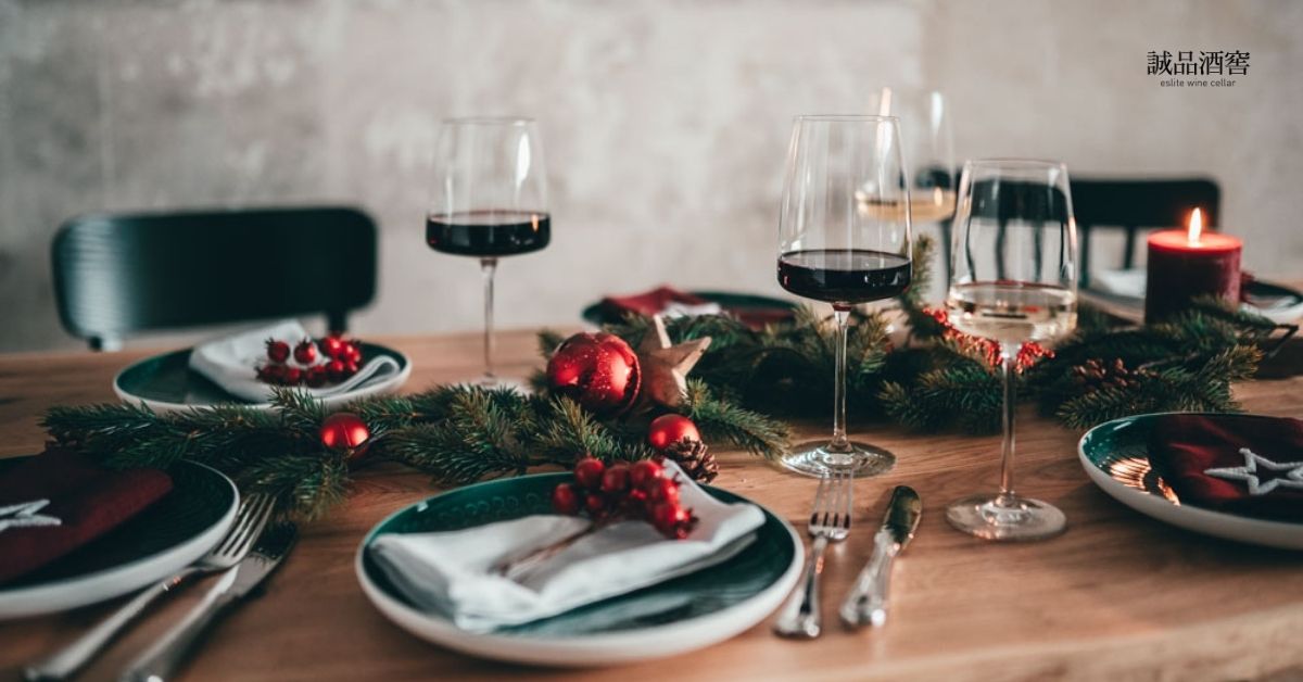 誠品酒窖｜經典紅綠、純淨、極簡三大風格聖誕餐桌靈感