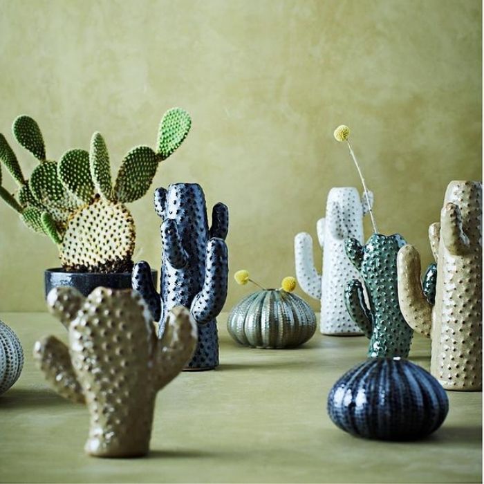 MADAM STOLTZ Cactus Vase