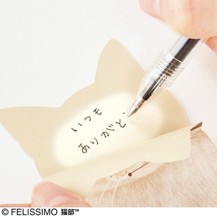 日本 FELISSIMO 貓咪伸舌頭紅包袋/ 三毛貓X八字貓