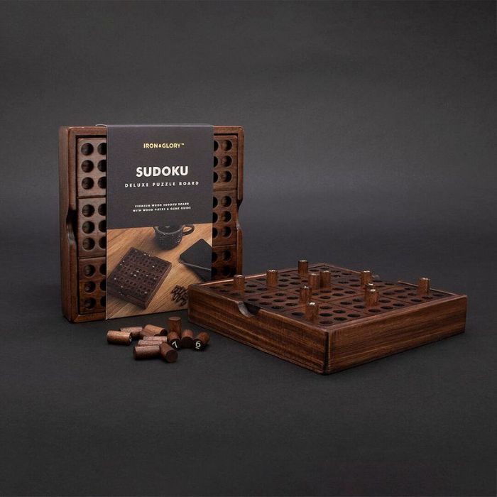 IRON & GLORY 質感木製數獨遊戲