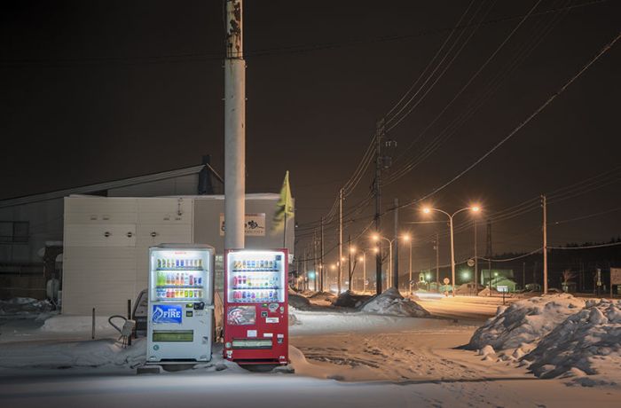 日本 北海道 自动贩卖机