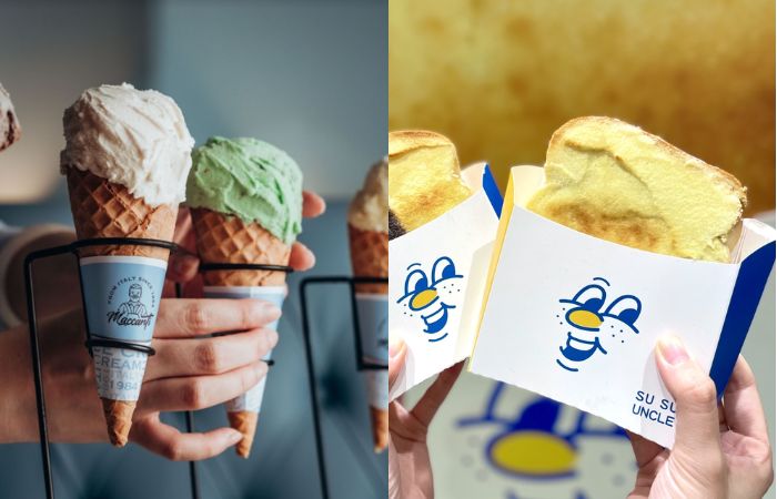 左_Maccanti马卡谛义大利冰淇淋|右_酥酥有练过