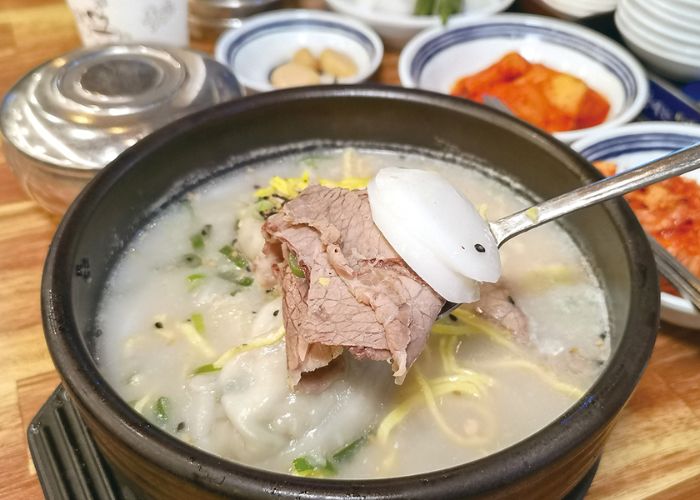 韩式 韩食 雪浓汤