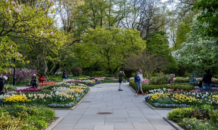 中央公園溫室花園 Conservatory Garden