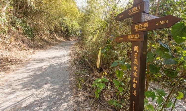 台南關子嶺大凍山步道