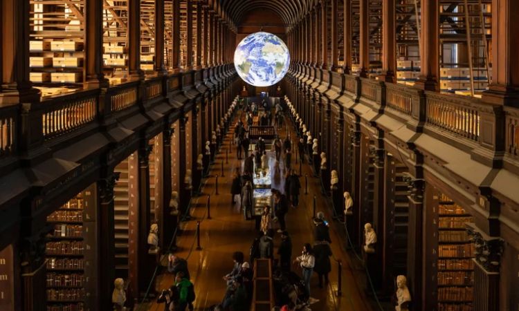 2025全球最美圖書館Top1：愛爾蘭都柏林 都柏林聖三一學院圖書館
