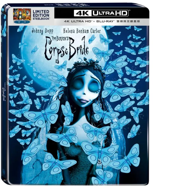 提姆波頓之地獄新娘 (UHD+BD雙碟限定鐵盒版)