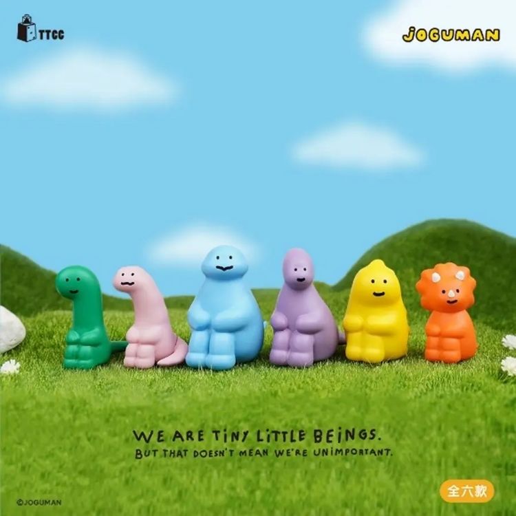 JOGUMAN坐姿公仔盒玩/ 單入隨機