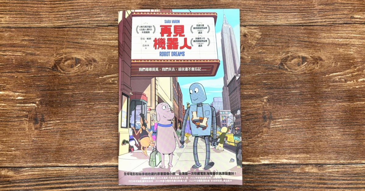 「因为没有如果，所以生命才充满意外。」——作家潘柏霖读图像小说《再见机器人》