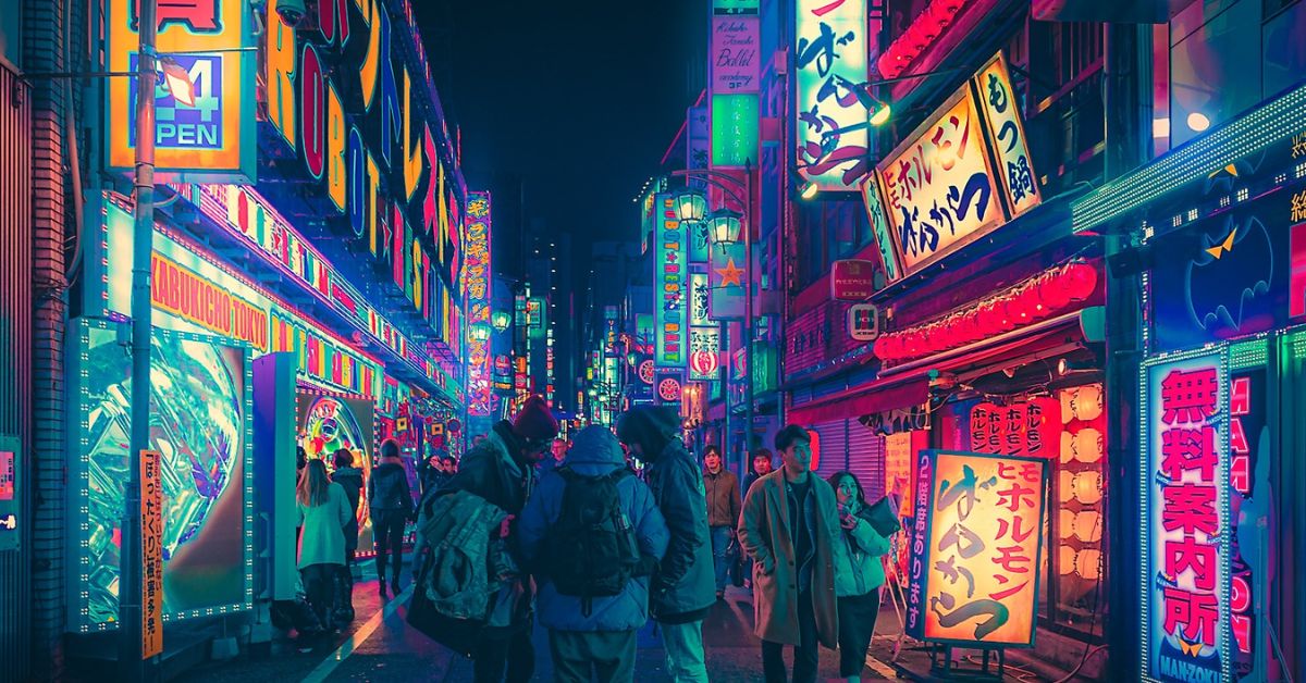 怀念东京夜晚的样貌？捕捉入夜後的东京街头，感受超脱现实的流光溢彩