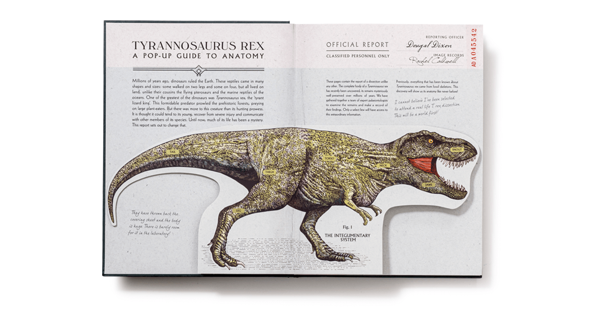 解剖暴龍？終極立體書，圓大小孩子的探險夢！──《Tyrannosaurus Rex: A Pop-Up Guide to Dinosaur Anatomy》