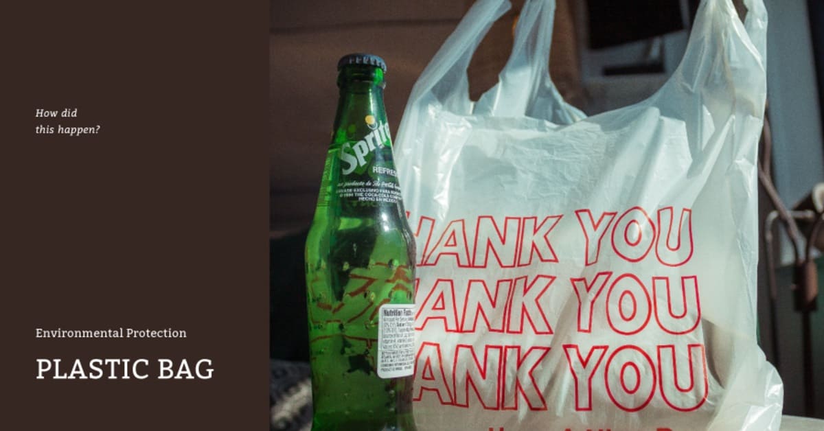 塑膠袋的初衷是為了拯救地球？其實習慣才是破壞環境的關鍵