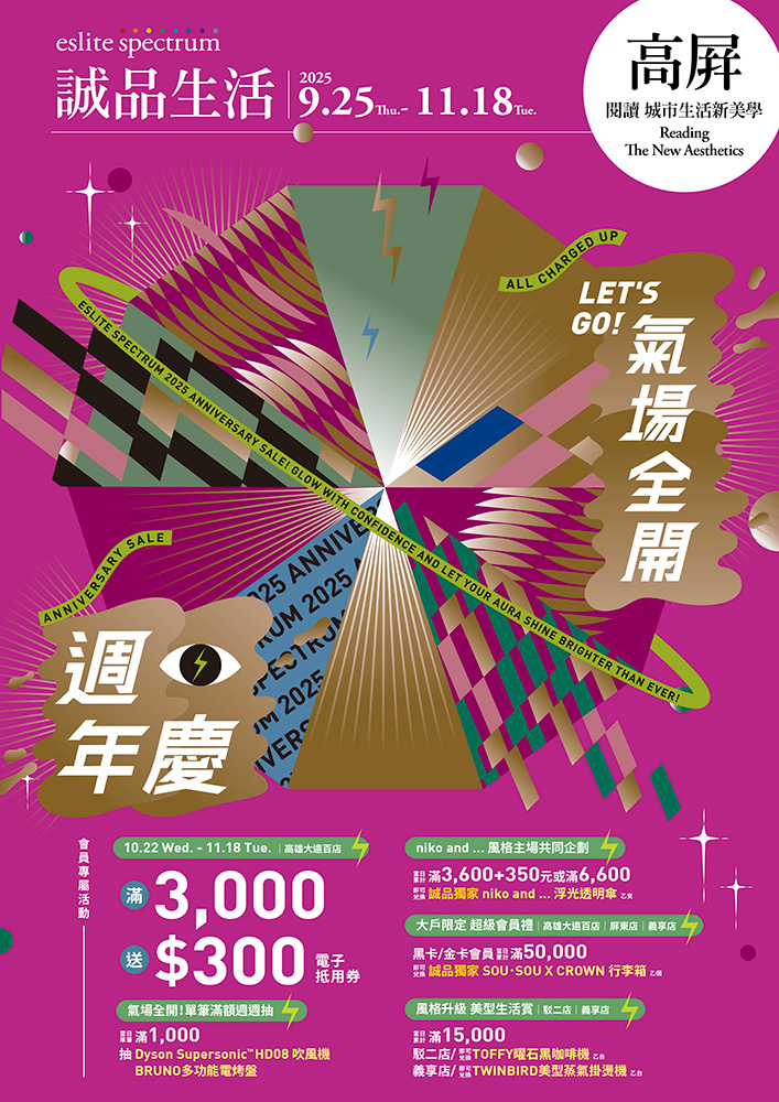 高屏區｜2025週年慶 Let's Go! 氣場全開
