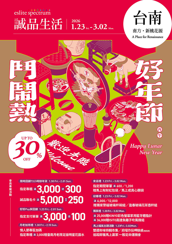 台南｜2026好年節 鬥鬧熱