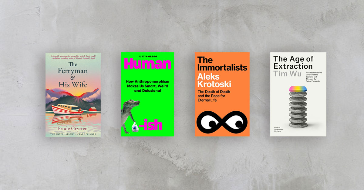 面对权力、科技与死亡的逼问,我们依然努力理解并活出人性──2025年12月|诚品选书|外文