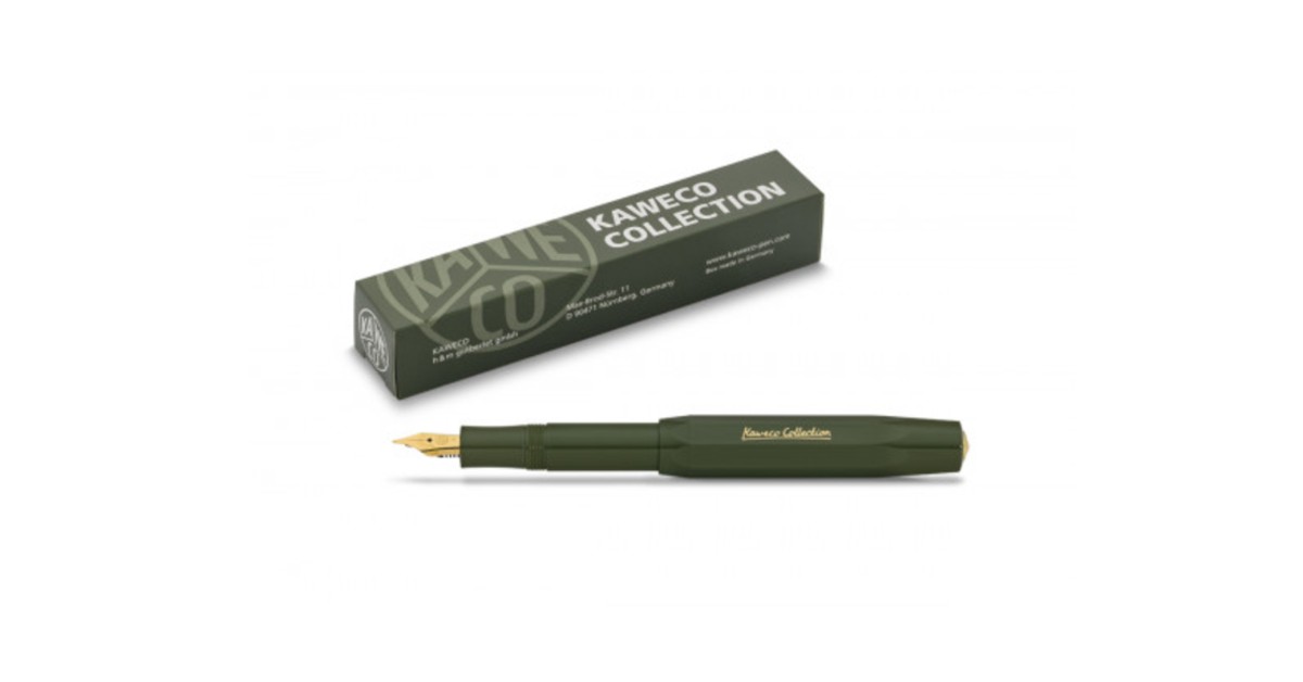 Kaweco Collection FP Dark Olive EF / F