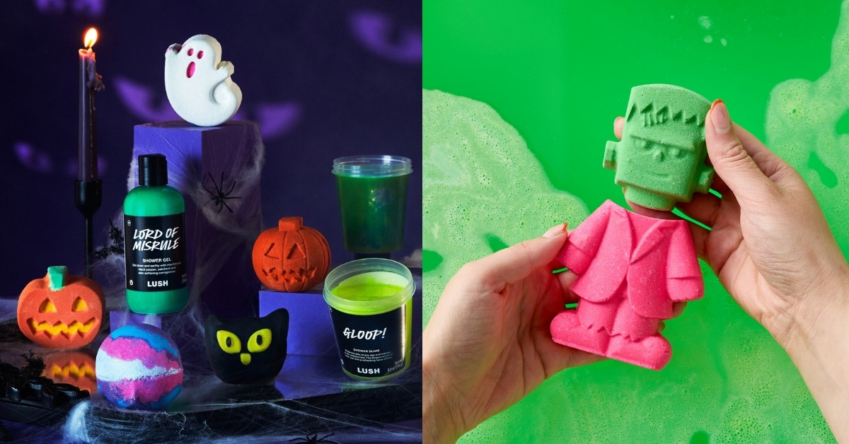 LUSH 2025年萬聖節系列—帶你進入毛骨悚然的護理時光!