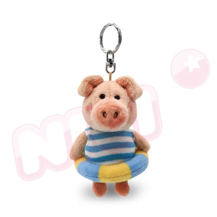 NICI泳圈大猪钥匙圈