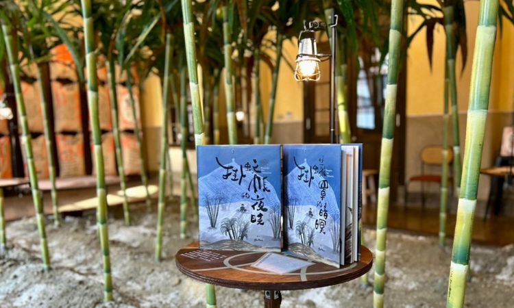 圖文書《掛蚊帳的夜晚》書封標題設計巧思