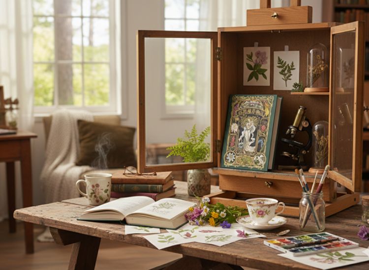 《哈利波特》周邊藝術設計擔任插畫，構築詭譎氛圍