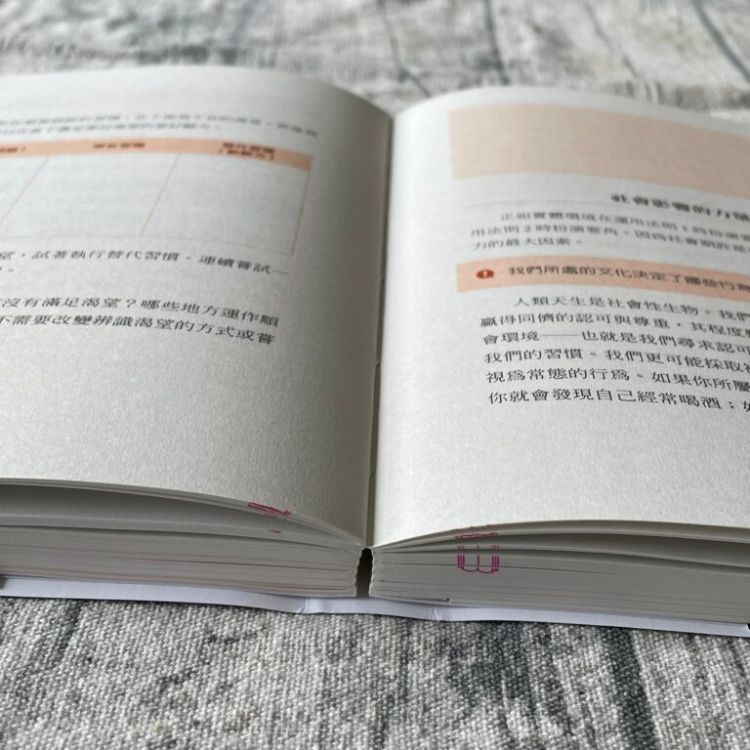 《原子习惯Workbook》专为实践的贴心装帧