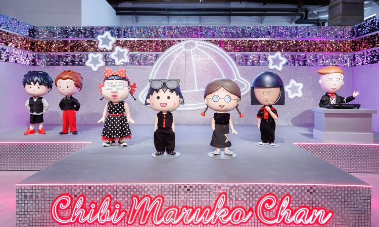《櫻桃小丸子原作40週年特展》亮點四：工藤靜香驚喜合作，操刀設計龐克風服裝